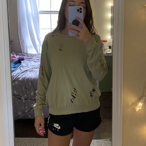 Forever 21 Distressed top